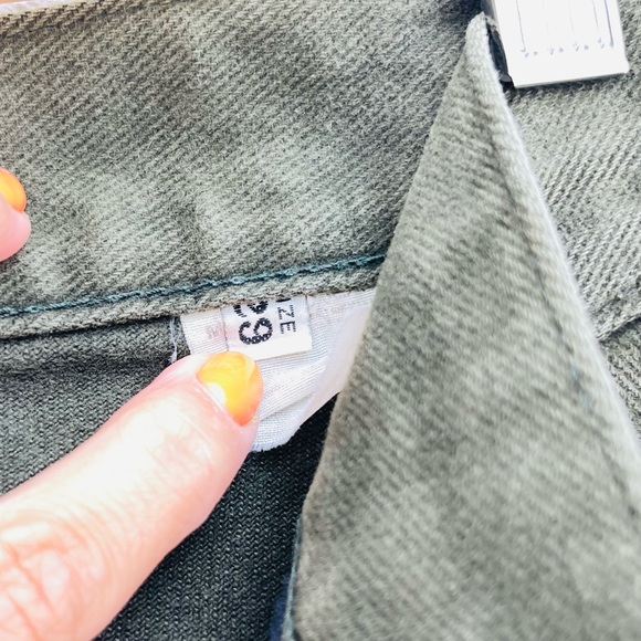 MOSCHINO Green super soft jeans relaxed straight pants joggers - Picture 8 of 10